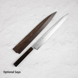 Hatsukokoro x Myojin Shirasagi White 2 Yanagiba 330mm