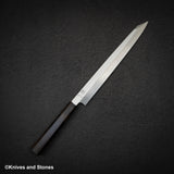 Hatsukokoro FAXR2 Powdered Steel K-tip Yanagiba 270mm Mirror Polish Ebony
