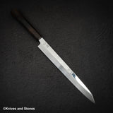 Hatsukokoro FAXR2 Powdered Steel K-tip Yanagiba 270mm Mirror Polish Ebony