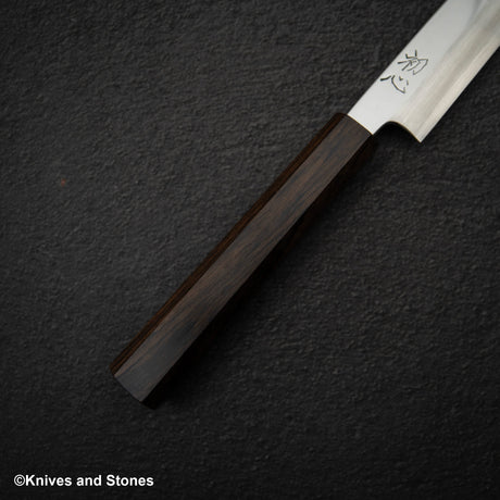 Hatsukokoro FAXR2 Powdered Steel Yanagiba 240mm Mirror Polish Ebony