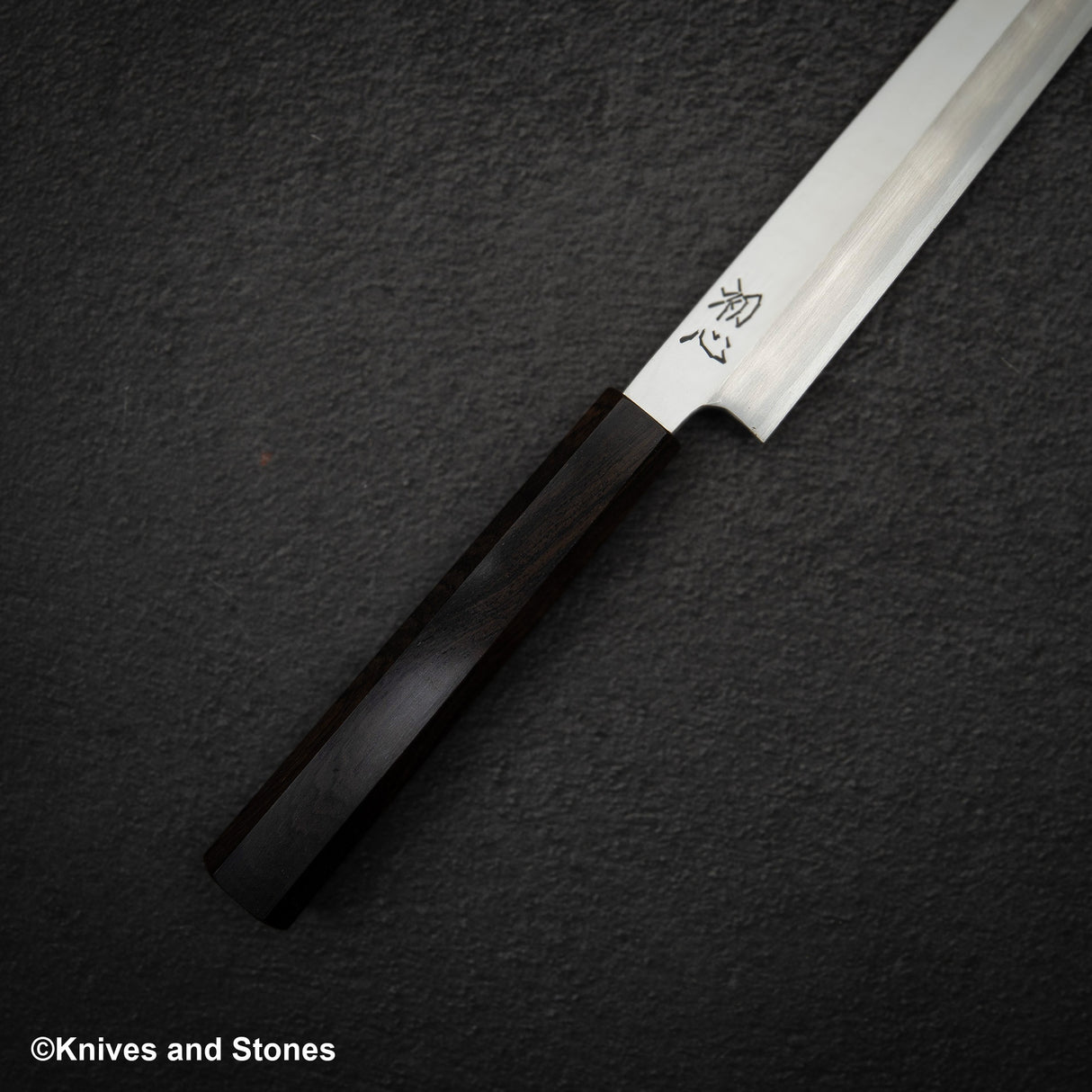 Hatsukokoro FAXR2 Powdered Steel Yanagiba 270mm Mirror Polish Ebony