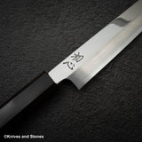 Hatsukokoro FAXR2 Powdered Steel Yanagiba 270mm Mirror Polish Ebony