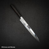 Hatsukokoro FAXR2 Powdered Steel Yanagiba 270mm Mirror Polish Ebony