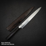Hatsukokoro FAXR2 Powdered Steel Yanagiba 270mm Mirror Polish Ebony