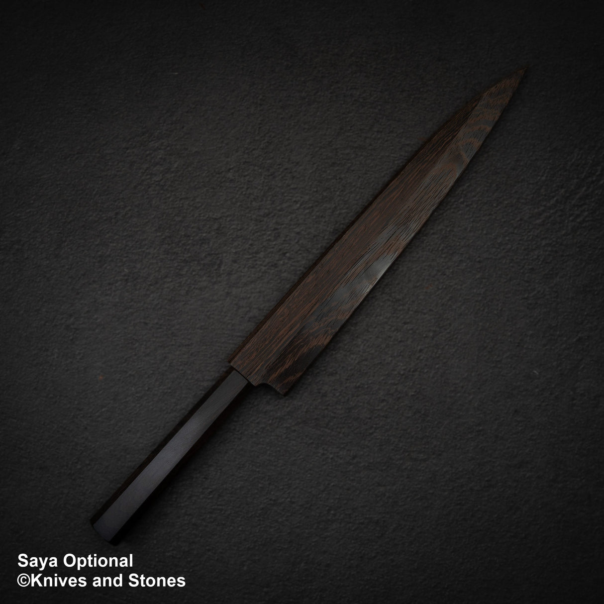 Hatsukokoro FAXR2 Powdered Steel Yanagiba 270mm Mirror Polish Ebony