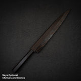 Hatsukokoro FAXR2 Powdered Steel Yanagiba 270mm Mirror Polish Ebony