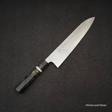 Hatsukokoro Ginga ATS34 Damascus Gyuto 240 mm