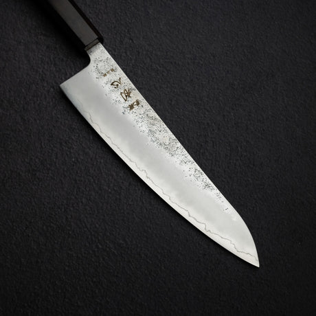Hatsukokoro Ginrei Ginsan Gyuto 210mm Nashiji Ebony
