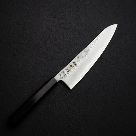 Hatsukokoro Ginrei Ginsan Gyuto 210mm Nashiji Ebony
