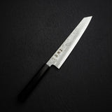 Hatsukokoro Ginrei Ginsan K-tip Gyuto 205mm Nashiji Ebony
