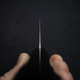 Hatsukokoro Ginrei Ginsan Nakiri 165mm Nashiji Ebony