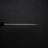 Hatsukokoro Ginrei Ginsan Small Gyuto / Tall Petty 150mm Nashiji Ebony