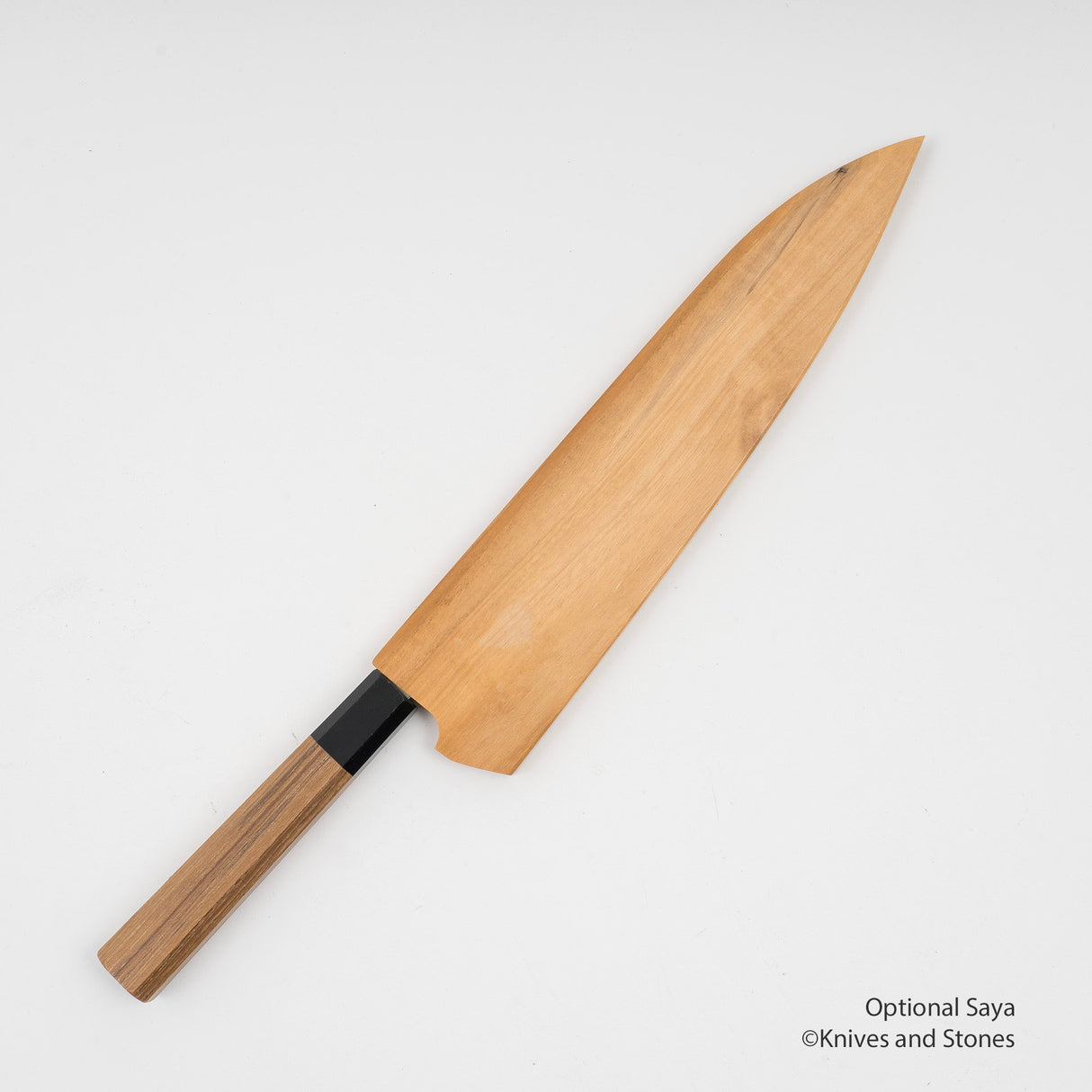 Hatsukokoro Ginyo Ginsan Damascus Gyuto 240mm