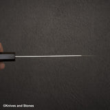 Hatsukokoro Hayabusa ATS34 Damascus Bunka 180mm