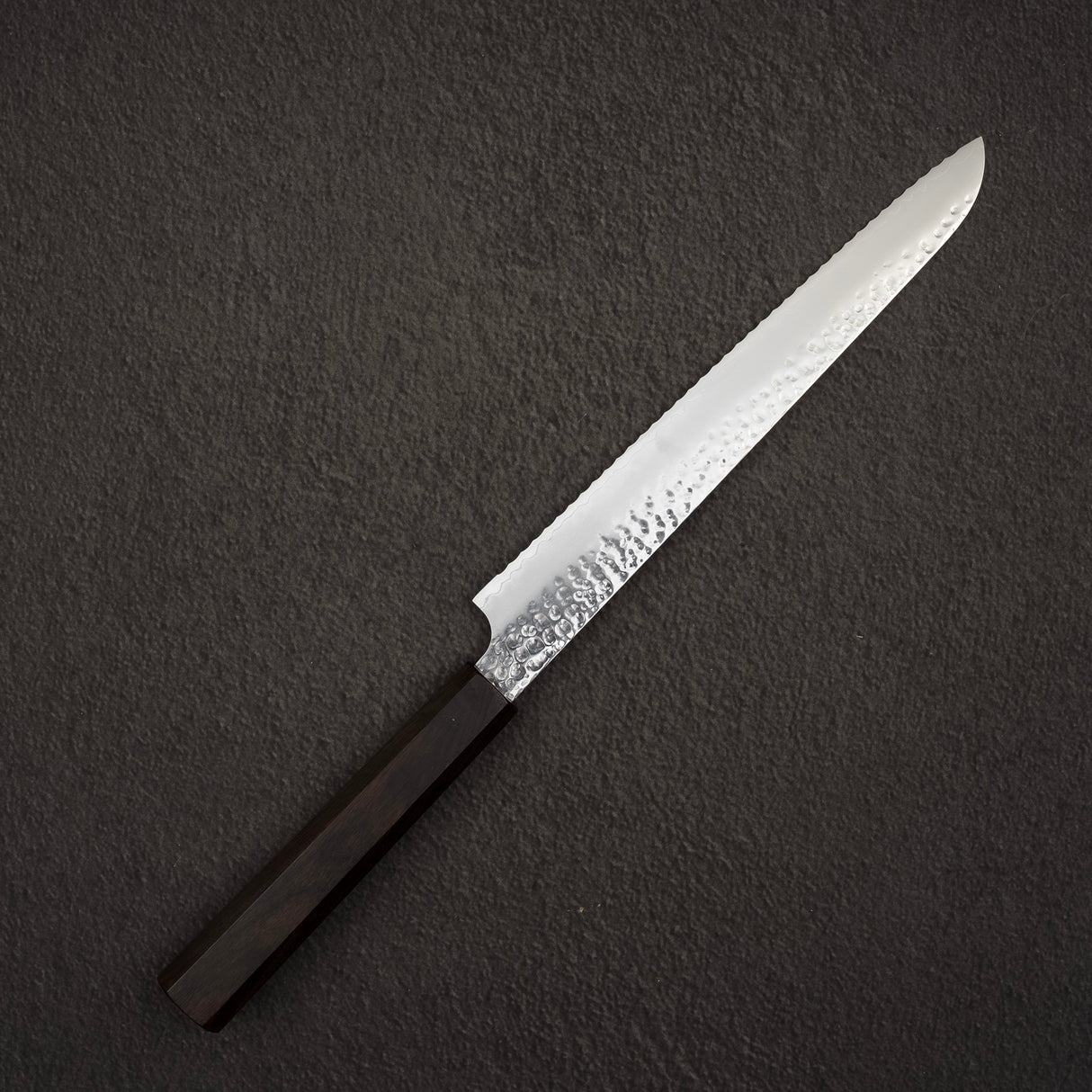 Hatsukokoro Hayabusa VG10 Tsuchime Sanmai Bread Knife 210mm