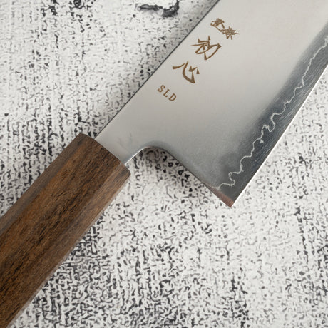 Hatsukokoro Hikari SLD Gyuto 210mm Black Chacate