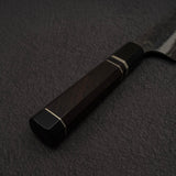 Hatsukokoro Itadaki Blue2 & White2 Dual Core Damasccus Tsushime Santoku 170 mm