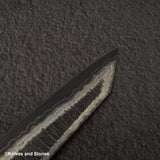 Hatsukokoro Itadaki Blue2 & White2 Dual Core Damasccus Tsushime K-tip Petty 150mm with Saya