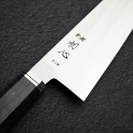 初心 Kaijin Blue 2 文化刀 175mm 鏡面卷楓木柄