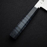 Hatsukokoro Kaijin Blue 2 Gyuto 210mm Migaki Curly Maple
