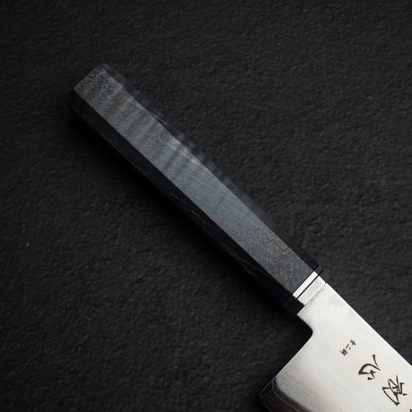 Hatsukokoro Kaijin Blue 2 Gyuto 240mm Migaki Curly Maple
