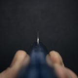 Hatsukokoro Kaijin Blue 2 Petty 150mm Migaki Curly Maple