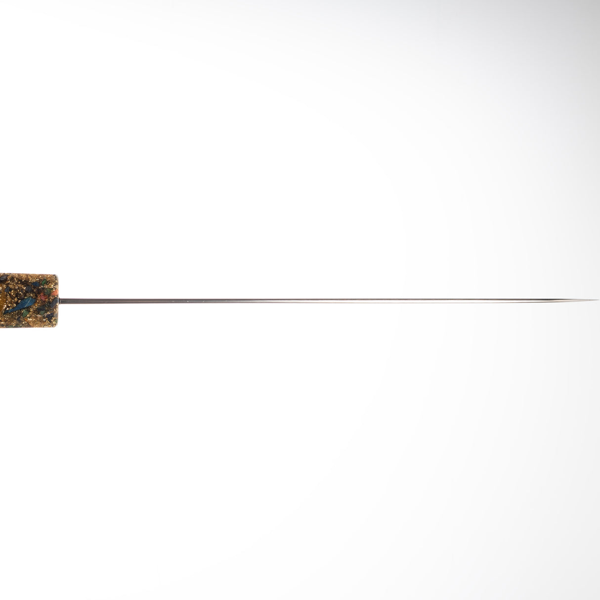 Hatsukokoro Kujaku V-Toku-2 Gyuto 210mm Rainbow Damascus Finish