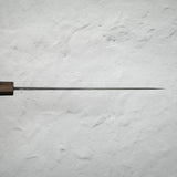Hatsukokoro Kumokage Blue 2 Kurouchi Damascus Gyuto 240mm Black Chacate Handle