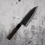 Hatsukokoro Kurokaze Blue 2 Deba 180mm Double Bevel Kurouchi
