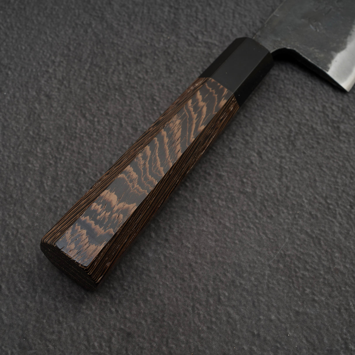 Hatsukokoro Kurokaze White 2 Kurouchi Deba 165mm Double Bevel