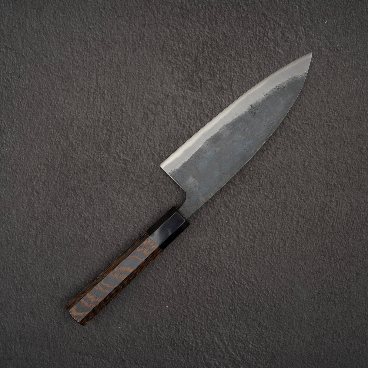 Hatsukokoro Kurokaze White 2 Kurouchi Deba 165mm Double Bevel
