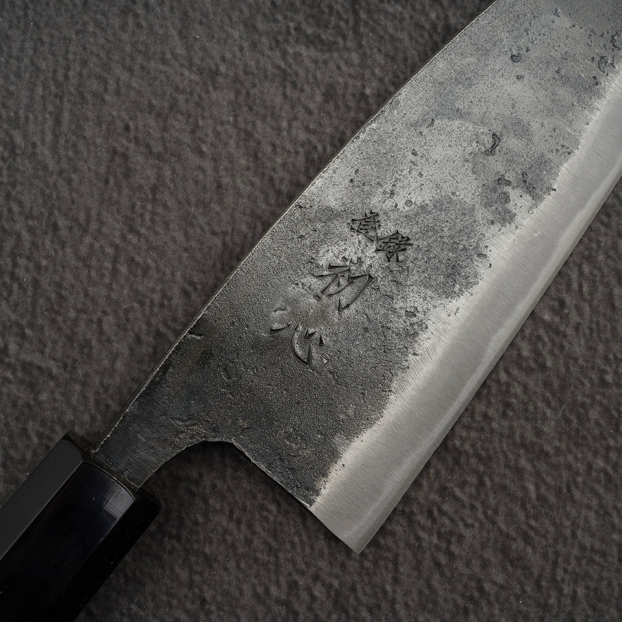Hatsukokoro Kurokaze White 2 Kurouchi Deba 165mm Double Bevel