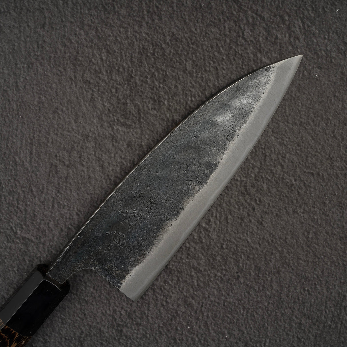 Hatsukokoro Kurokaze White 2 Kurouchi Deba 165mm Double Bevel