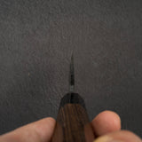 Hatsukokoro Kurokaze White 2 Kurouchi Deba 165mm Double Bevel