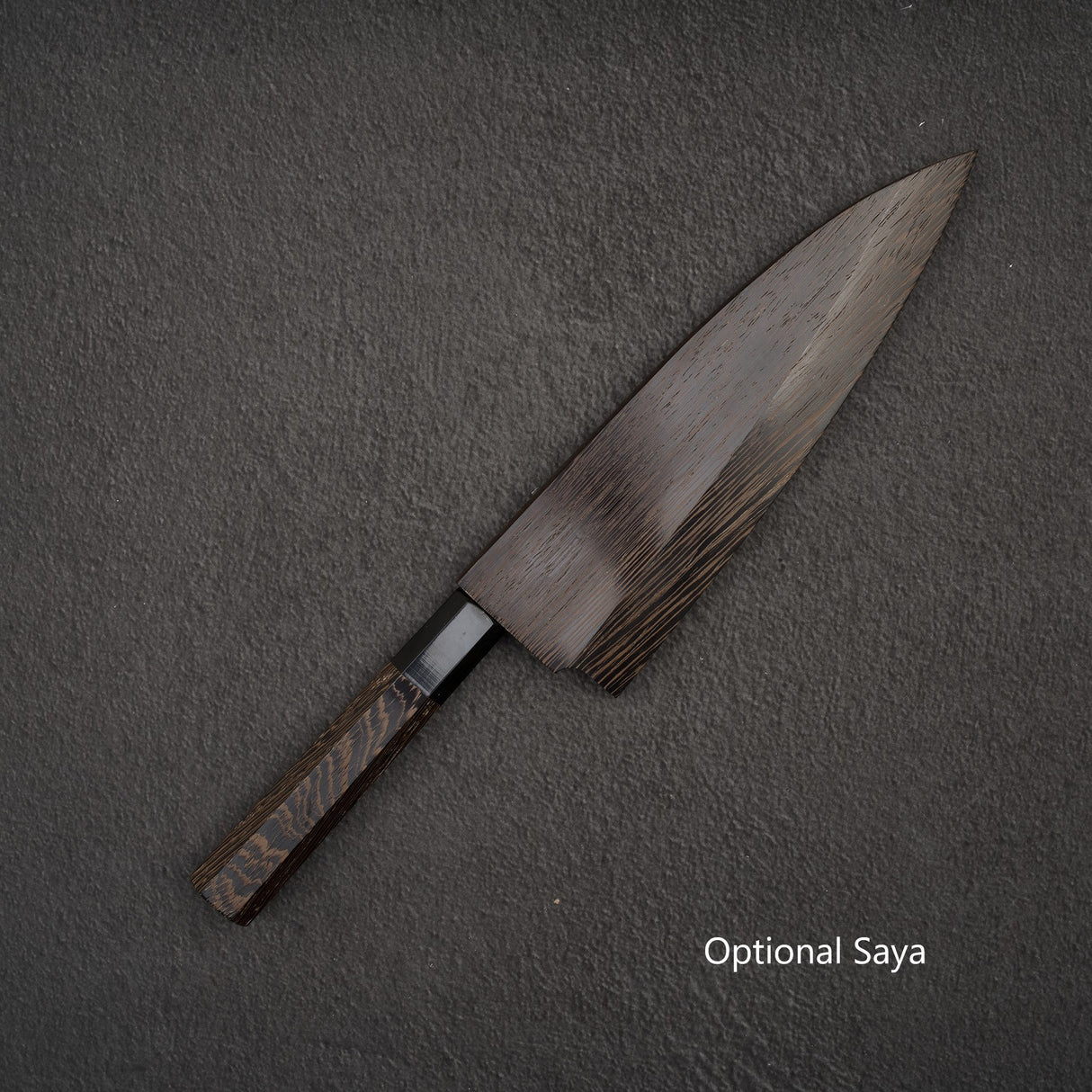 Hatsukokoro Kurokaze White 2 Kurouchi Deba 165mm Double Bevel
