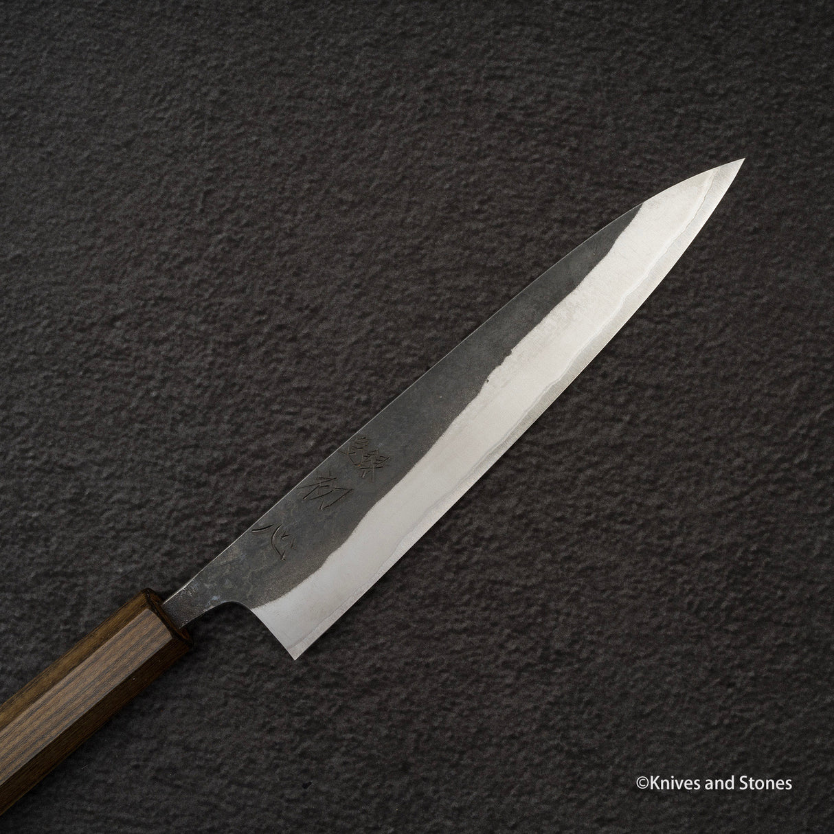 Hatsukokoro Kurokaze White 2 Kurouchi Petty 165mm Stainless Clad