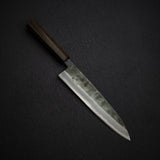 Motokyuuichi Kurosagi AS KU Gyuto 240mm Kurouchi by Hatsukokoro Black Chacate