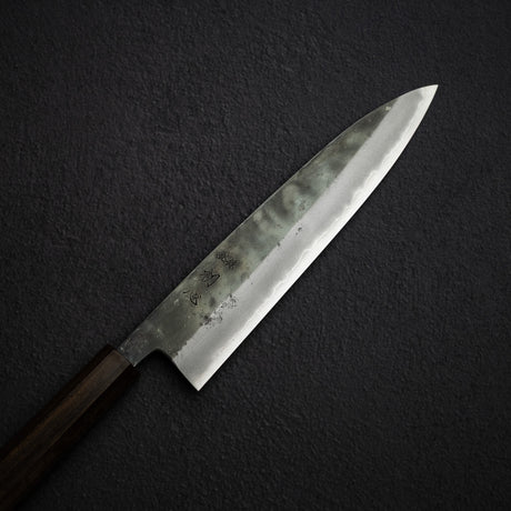 Motokyuuichi Kurosagi AS KU Gyuto 240mm Kurouchi by Hatsukokoro Black Chacate