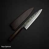Motokyuuichi Kurosagi AS KU Gyuto 240mm Kurouchi by Hatsukokoro Black Chacate