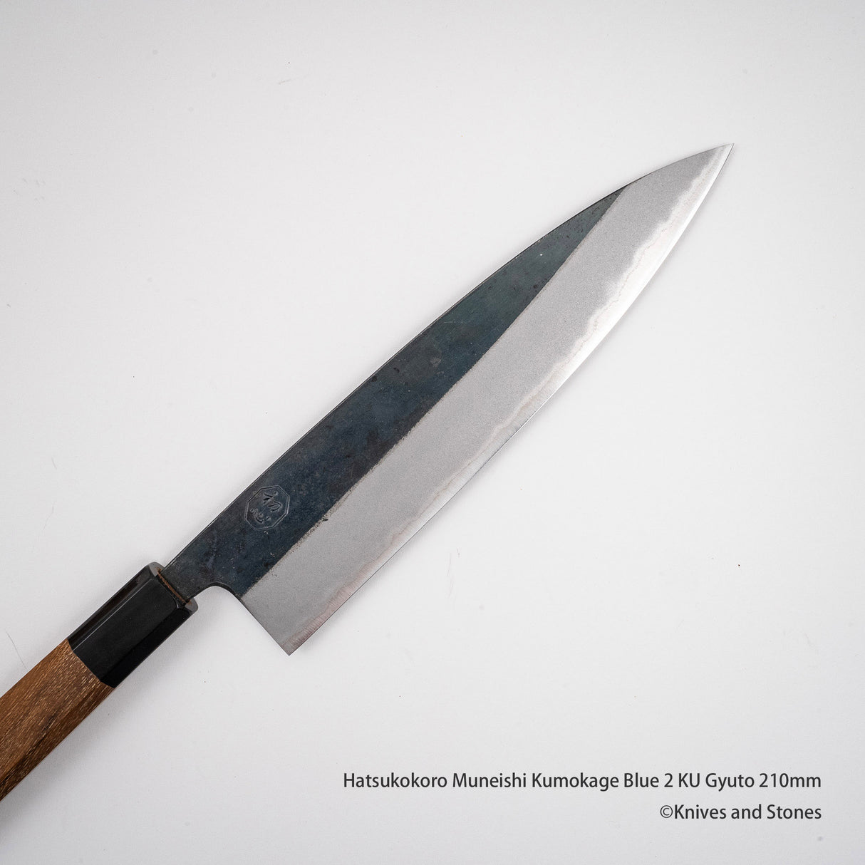 Hatsukokoro Muneishi Kumokage Blue 2 KU Gyuto 210mm