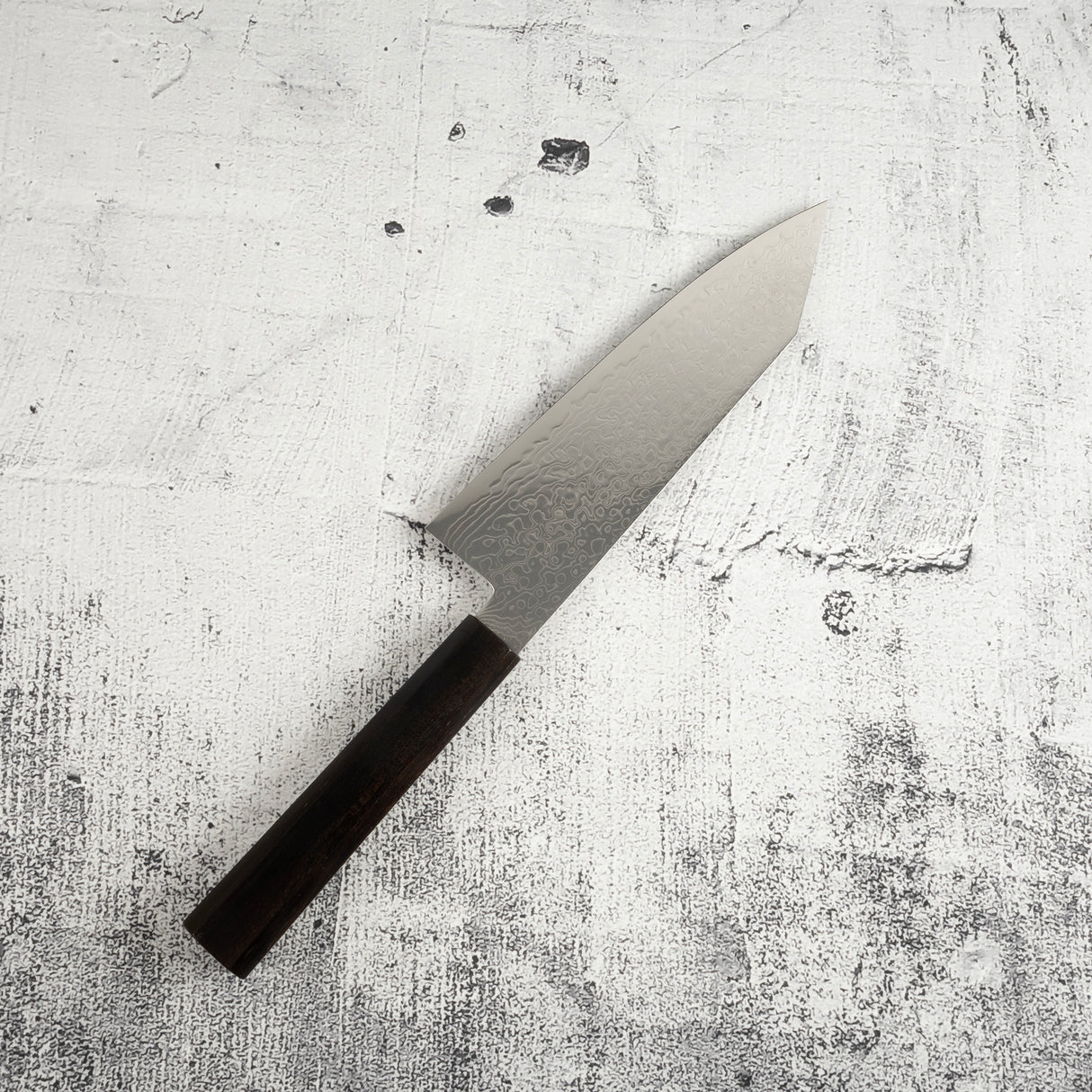 初心 Ryuhyo SG2 大馬士革文化刀 180mm 黑檀握柄