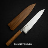 Hatsukokoro Ryuhyo SG2 Damascus Gyuto 210mm, Olivewood Handle