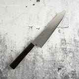 Hatsukokoro Ryuhyo SG2 大馬士革 K 尖 Gyuto 210 毫米刀刃，含橄欖木手柄