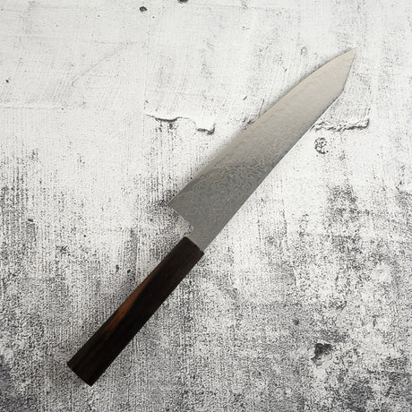 Hatsukokoro Ryuhyo SG2 Damascus K tip Gyuto 210mm Ebony Handle