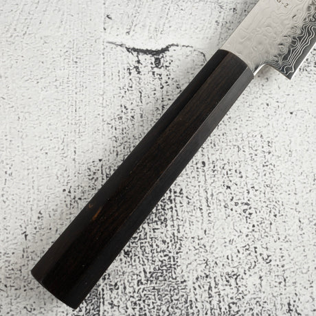 Hatsukokoro Ryuhyo SG2 Damascus Petty 150mm Ebony Handle