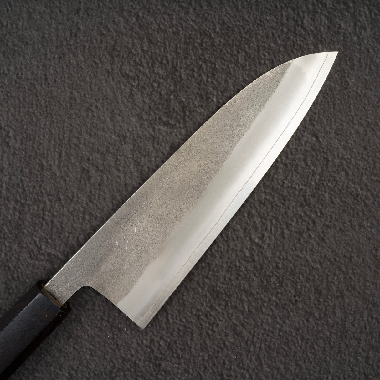 Hatsukokoro x Yoshikane SKD Nashiji Santoku 170mm Ebony Handle