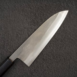 Hatsukokoro x Yoshikane SKD Nashiji Santoku 170mm Ebony Handle