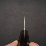 Hatsukokoro x Yoshikane SKD Nashiji Santoku 170mm Ebony Handle