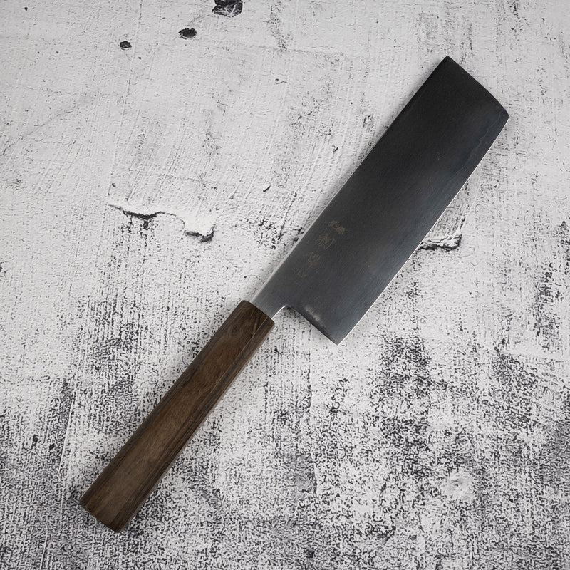 Hatsukokoro Hikari SLD Nakiri 165mm Black Chacate