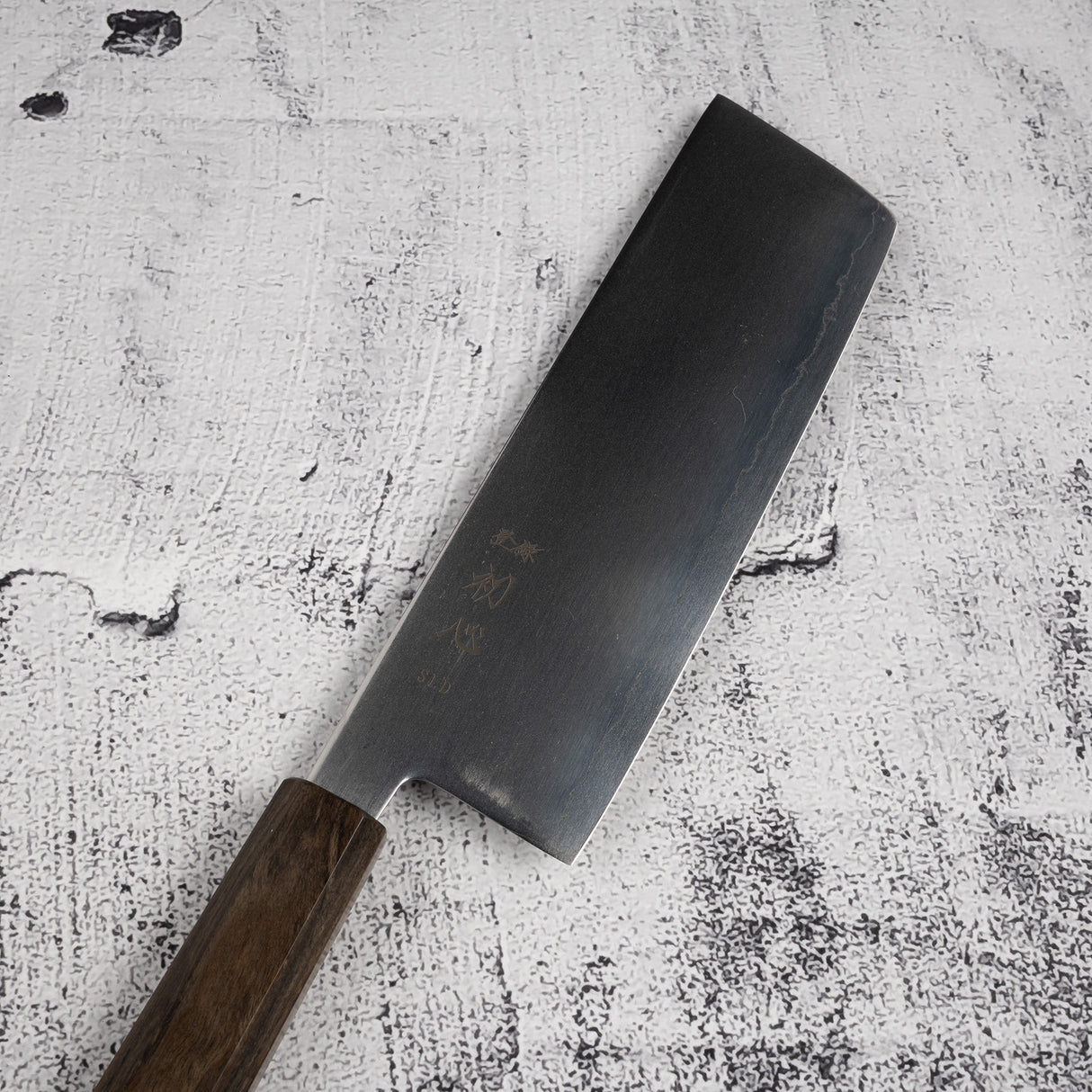 Hatsukokoro Hikari SLD Nakiri 165mm Black Chacate